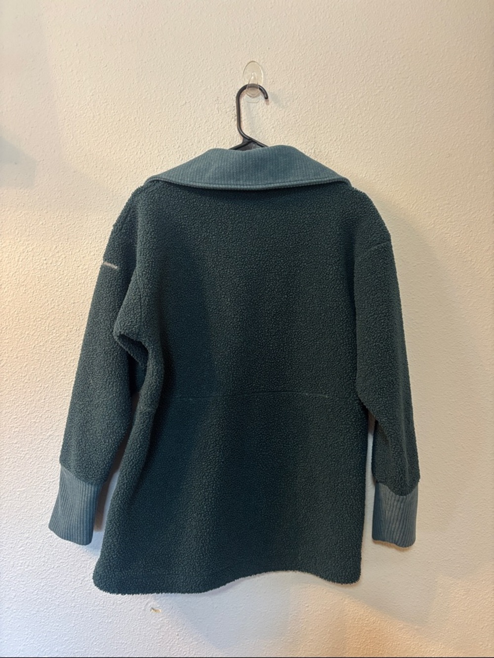 Columbia Blue Teal Fleece Zip Up - Picture 6 of 6